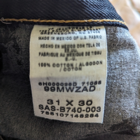 WRANGLER CUTOFFS SZ 31" - Picture 5 of 5